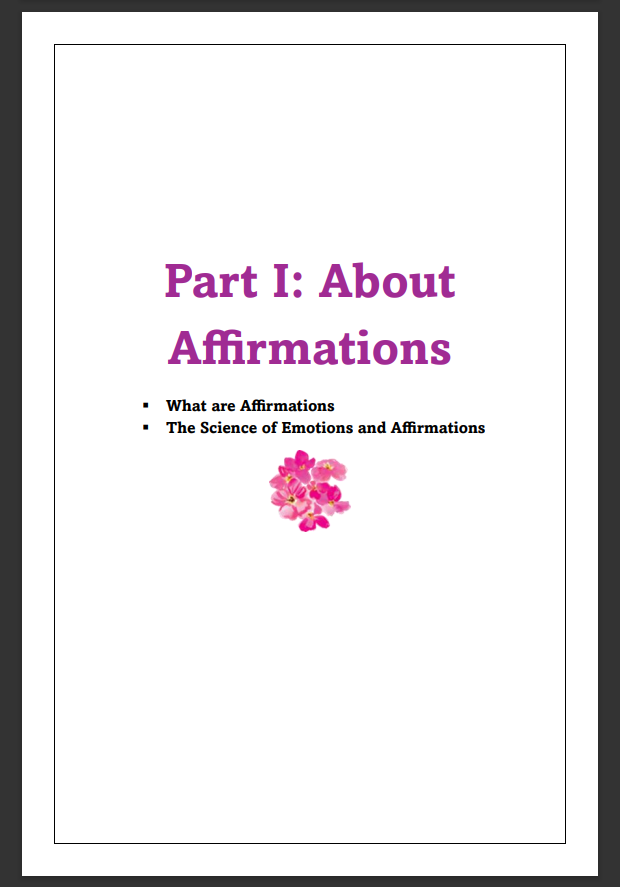 "Empowering Me : A Guide to Affirmations for Black Women"